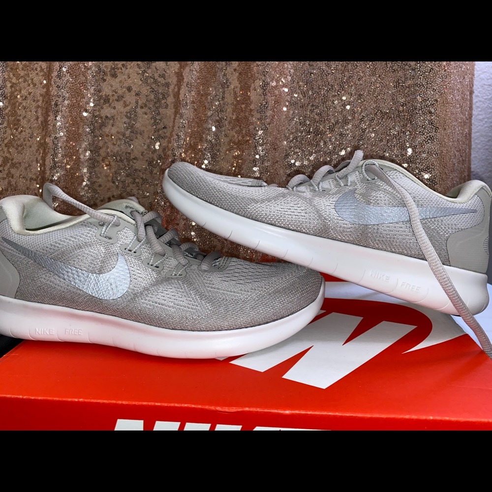 Brand new Light grey Nike FREE RUN